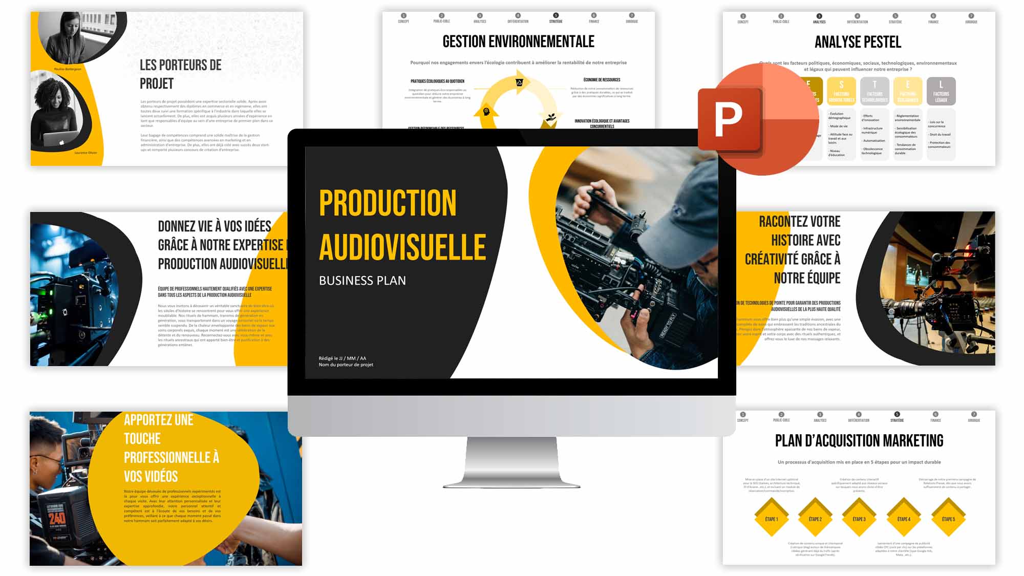 business plan production audiovisuelle